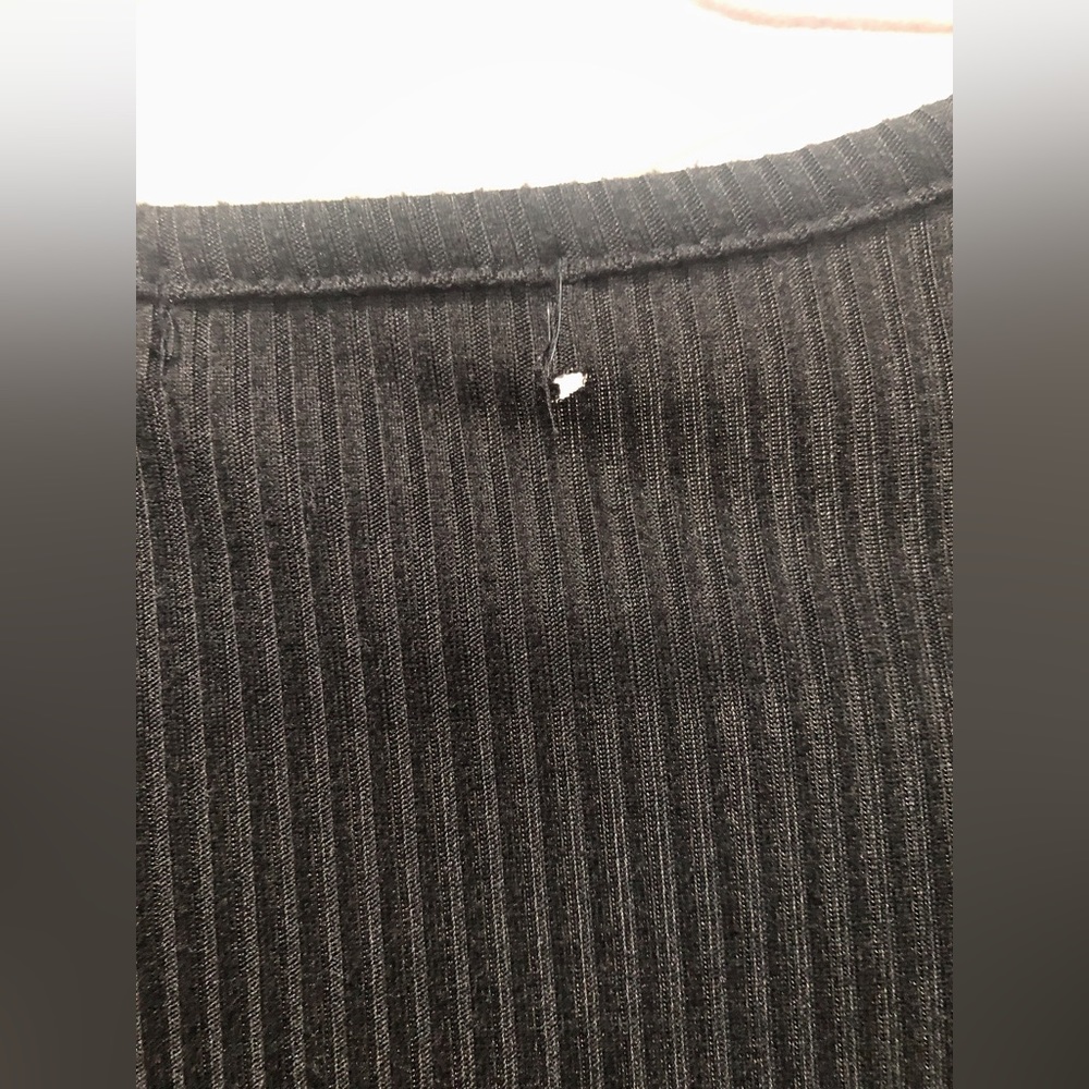 J For Justify Zip Ribbed Top - Picture 4 of 4